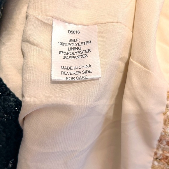 Alexia Ardmore Button Down Tweed Jenni Dress Size 12 NWT - Picture 7 of 7